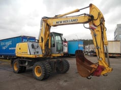 2011 New Holland WE150 Wheel Excavator