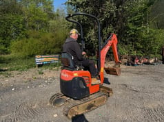 Miniexcavadora Kubota U10-3 de 2016