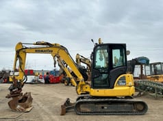 2017 Komatsu PC45 MR Mini Excavator