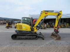 2017 Wacker Neuson EZ80 Mini Excavator