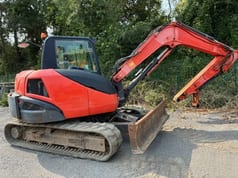 Mini-excavator Kubota KX080-4 din 2017