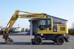 2017 Komatsu PW180-10 Wheel Excavator