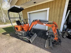 Mini-excavator Haitui HT10, 2022