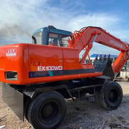 2022 Hitachi EX100WD Wheel Excavator