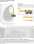 2012 Liebherr LH60 M Material Handler