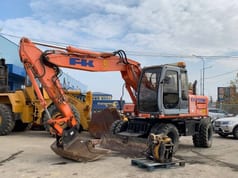 2003 Kobelco EX135W Wheel Excavator