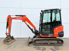 Kubota KX027-4 - Hammer Lines / Quick Coupler (2019)