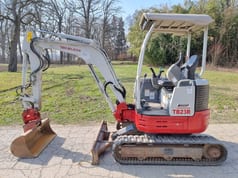 2018 Takeuchi TB23R Mini Excavator