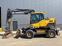 2017 Volvo EW140D Kołowa Koparka Gąsienicowa