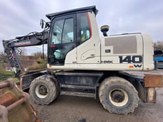 2017 Hidromek HMK 140W-3B Wheel Excavator