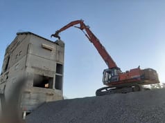 1990 Hitachi EX400LC Demolition Excavator
