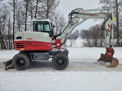2019 Takeuchi TB295W Wheel Excavator
