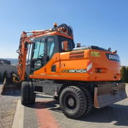 Doosan DX140W Wheel Excavator
