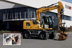 2017 Liebherr A914 LITRONIC Wheel Excavator