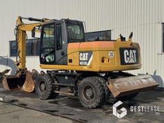 2014 Caterpillar M313D Wheel Excavator