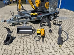 Berger Kraus BK1250JSR Mini Excavator