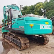 2018 Kobelco SK200 Escavadora de Rastos