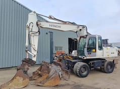 2007 Hitachi ZX180W Wheel Excavator