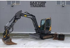 2014 Volvo ECR58D Mini Excavator