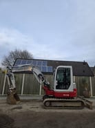 2018 Takeuchi TB153FR Miniexcavadora