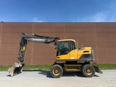 2013 Volvo EW140D Wheel Excavator