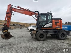 2020 Hitachi ZX145W Mobilbagger