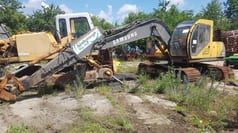 Excavadora de orugas Samsung Volvo SE130 LC2 de 2001