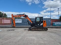 2023 Hitachi ZX85USBR-6 2PB Mini Excavator