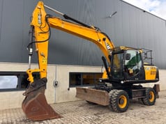 2016 JCB JS145W Wheel Excavator