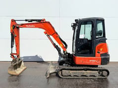 Kubota KX037-4 - Hammer Lines / Quick Coupler (2020)