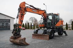 2019 Doosan DX140W Wheel Excavator