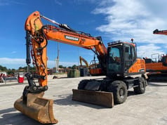 2021 Doosan DX160W Wheel Excavator