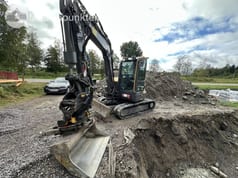 2017 Volvo ECR58D Mini Excavator