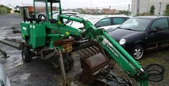 Mini Ekskavatör Fiat Ducato Koparka Trzy Kołowa Robo 350 (2009)