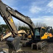Volvo EC220E Rupgraafmachine