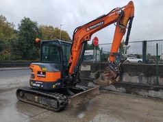 2023 Develon DX50Z-7 Mini Excavator