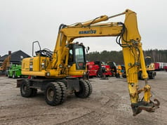 2007 Komatsu PW160-7H Wheel Excavator