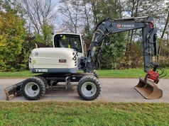 2013 Terex TW85 Excavator pe roți