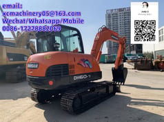 2020 Doosan DX60-7 Mini Excavator
