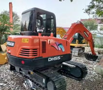 2022 Doosan DH55 Mini Excavator