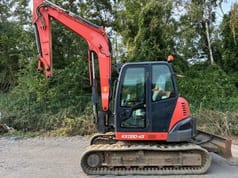 Mini-excavator Kubota KX080-4 din 2017
