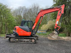 2019 Kubota KX080-4 Crawler Excavator
