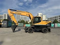 Excavator pe roți Hyundai R210W-9, 2020