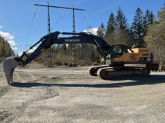 2012 Volvo EC380DL Гусеничний екскаватор