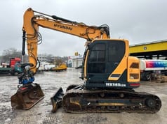 2018 Hyundai HX145LCR Crawler Excavator