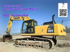Escavatore cingolato Komatsu PC360 del 2021