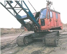 1974 Weserhütte W120 Dragline