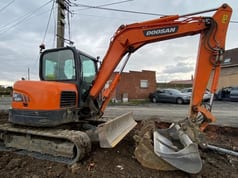 2018 Doosan DX62R-3 Mini Excavator