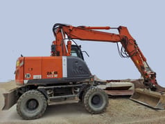 2011 Hitachi ZX145W-3 Wheel Excavator