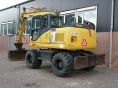 2008 Komatsu PW140-7 Wheel Excavator